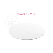 Charger l'image dans la visionneuse de la galerie, Supports à gâteau - Blanc x2 (plusieurs diamètres)