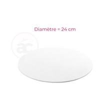 Charger l'image dans la visionneuse de la galerie, Supports à gâteau - Blanc x2 (plusieurs diamètres)