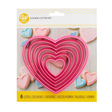 Charger l'image dans la visionneuse de la galerie, Emporte-pièce Coeurs x6 - Wilton