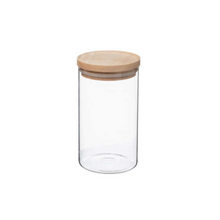 Charger l'image dans la visionneuse de la galerie, Bocal en verre 1 L couvercle bois - Hermet