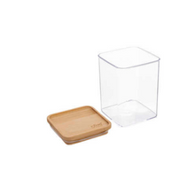 Charger l'image dans la visionneuse de la galerie, Boite carré hermétique 1L couvercle bambou - Eske