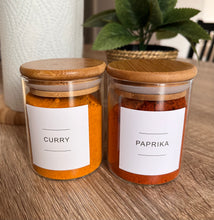 Charger l'image dans la visionneuse de la galerie, Étiquette pour les épices, denrées ou autres WATERPROOF - A personnaliser
