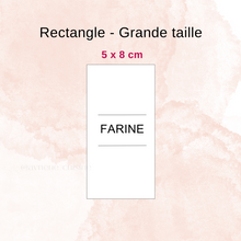 Charger l'image dans la visionneuse de la galerie, Étiquette pour les épices, denrées ou autres WATERPROOF - A personnaliser