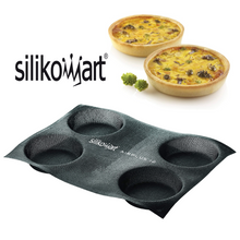 Charger l'image dans la visionneuse de la galerie, Toile AIRPLUS 12 - 4 ronds pour tarte, gâteau, pain - Moule en silicone Silikomart