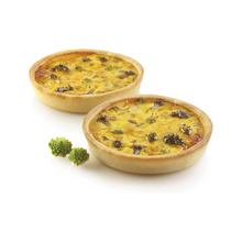 Charger l'image dans la visionneuse de la galerie, Toile AIRPLUS 12 - 4 ronds pour tarte, gâteau, pain - Moule en silicone Silikomart