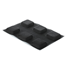 Charger l'image dans la visionneuse de la galerie, Toile AIRPLUS 19 - 6 carrés pour tarte, gâteau, pain - Moule en silicone Silikomart