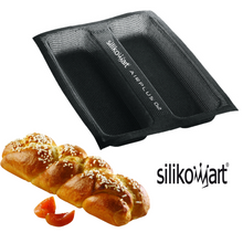 Charger l'image dans la visionneuse de la galerie, Toile AIRPLUS 02 - 4 brioches/pains - Moule en silicone Silikomart