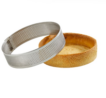 Charger l'image dans la visionneuse de la galerie, Cercle perforé Inox 22 cm (hauteur 2 cm) - Mallard Ferrière