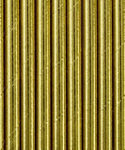 Charger l'image dans la visionneuse de la galerie, Pailles en papier Or/dorée x10