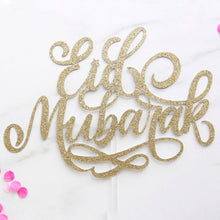 Charger l'image dans la visionneuse de la galerie, Cake Topper - Eid Mubarak - Or
