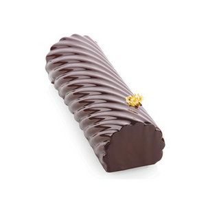 Kit Moule à bûche Spiral Roll 1100 silicone avec un tapis torsadé & lisse - Silikomart professional