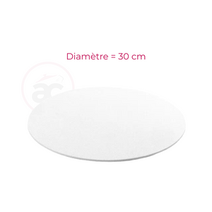 Supports à gâteau - Blanc x2 (plusieurs diamètres)