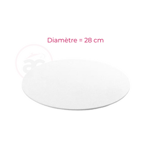 Supports à gâteau - Blanc x2 (plusieurs diamètres)