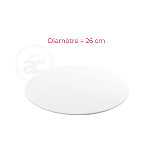 Supports à gâteau - Blanc x2 (plusieurs diamètres)