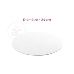 Supports à gâteau - Blanc x2 (plusieurs diamètres)