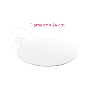 Supports à gâteau - Blanc x2 (plusieurs diamètres)