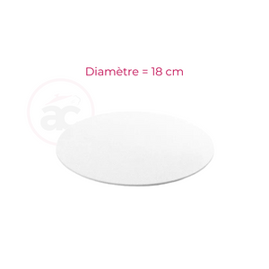 Supports à gâteau - Blanc x2 (plusieurs diamètres)