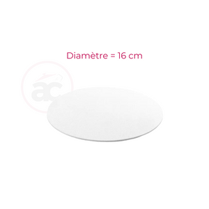 Supports à gâteau - Blanc x2 (plusieurs diamètres)