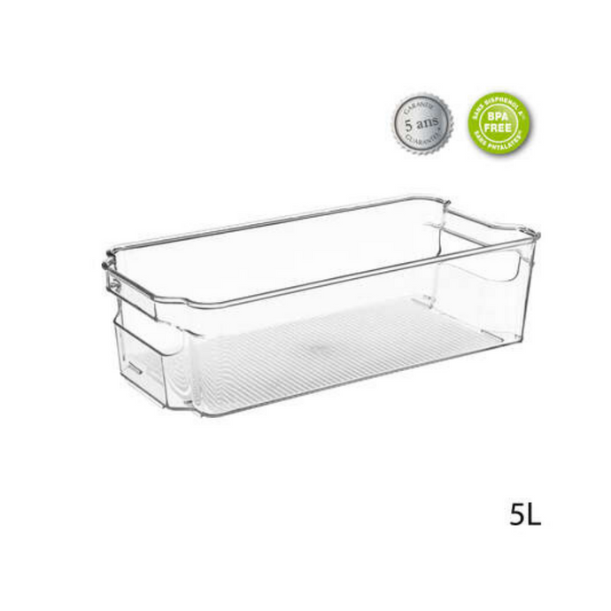 Bac rangement frigo PET 5L - 5five