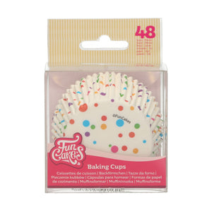 Caissettes à cupcakes Confettis x48