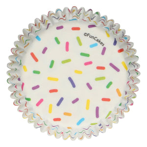 Caissettes à cupcakes Paillettes x48 - Funcakes