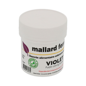 Colorant naturel en poudre - violet - 20g