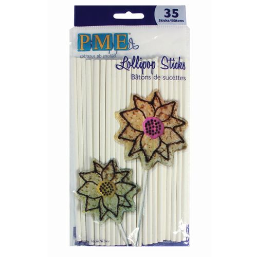 Batons à sucettes/cake pops - Lollipop sticks x35 - PME