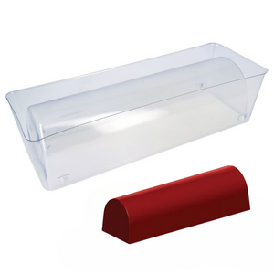 Moule à bûche en PVC - 26 cm