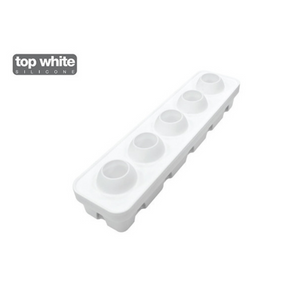 Moule Silicone 5 Fruits (Pomme, Cerise, Pêche) 115ml I  Silikomart Professional