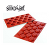 Moule 18 mini gauffres rondes en silicone - Silikomart