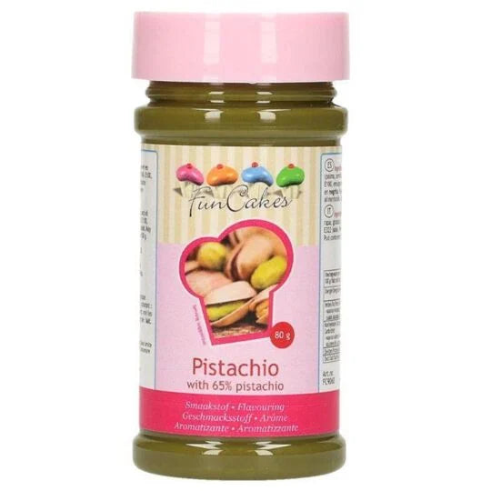 Pâte à pistaches (avec 65% de pistaches) 80g - Funcakes