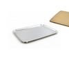 Plateau traiteur carton double face 1100g/m² 28x19 cm