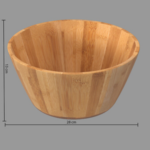 Saladier bambou 28 cm