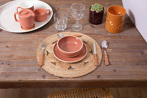 Set de table ajouré - 38 cm en Jute