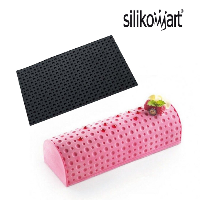 Tapis Pois Décor Bûche en silicone - Silikomart