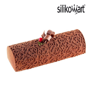 Tapis Arabesque Décor Bûche en silicone - Silikomart