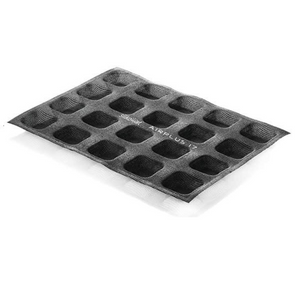 Toile AIRPLUS 17 - 20 Tartelettes carrés - Moule en silicone Silikomart