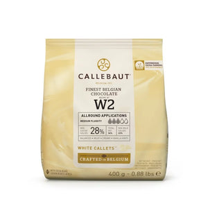 Chocolat blanc 28% - Callebaut (400g/1kg)