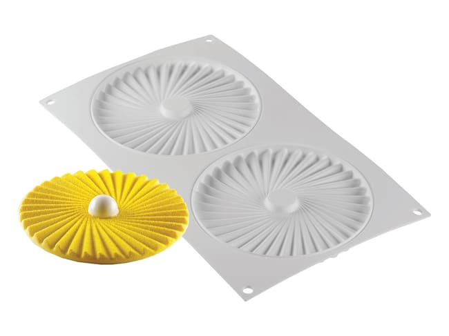 Moule Plissé 100 14cm x2 - Silikomart