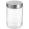 Bocal en verre 1,2 L - couvercle Inox