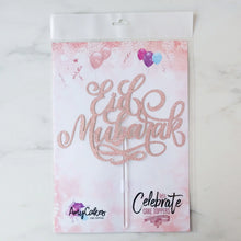Charger l&#39;image dans la visionneuse de la galerie, Cake Topper - Eid Mubarak - Rose Gold
