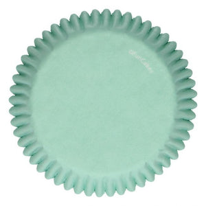 Caissettes à cupcakes vert menthe x48 - Funcakes
