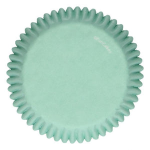 Caissettes à cupcakes vert menthe x48 - Funcakes