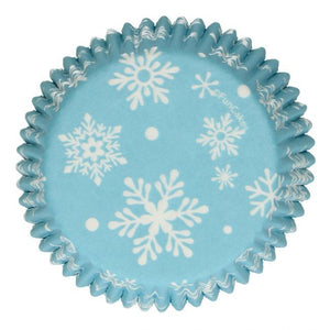 Caissettes à cupcakes hiver x48