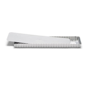 Moule à tarte - fond amovible 35x11cm - Silver Top - Patisse
