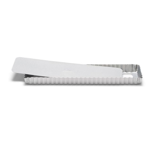 Moule à tarte - fond amovible 35x11cm - Silver Top - Patisse