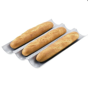 Moule baguette x2 perforé