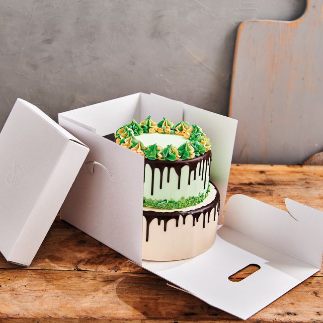 Boite à Layer Cake 25,5x25,5x25cm - Funcakes
