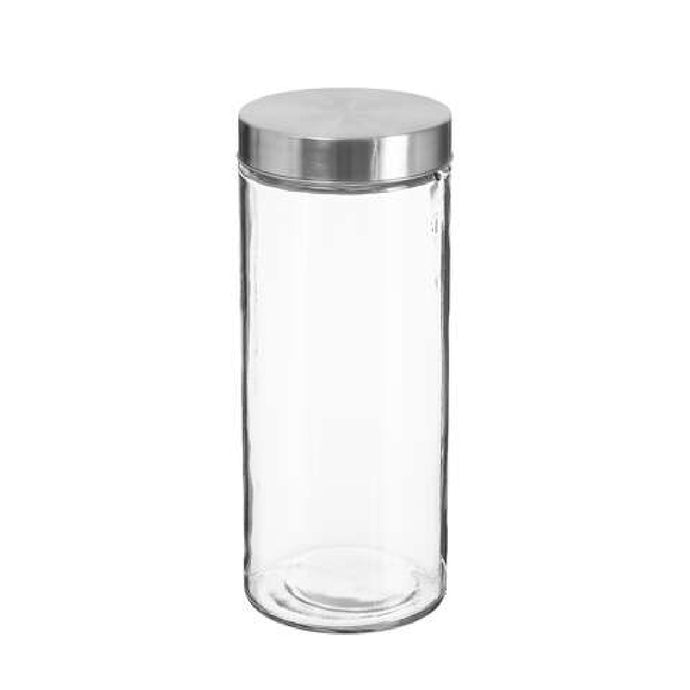 Bocal en verre 2L - couvercle Inox