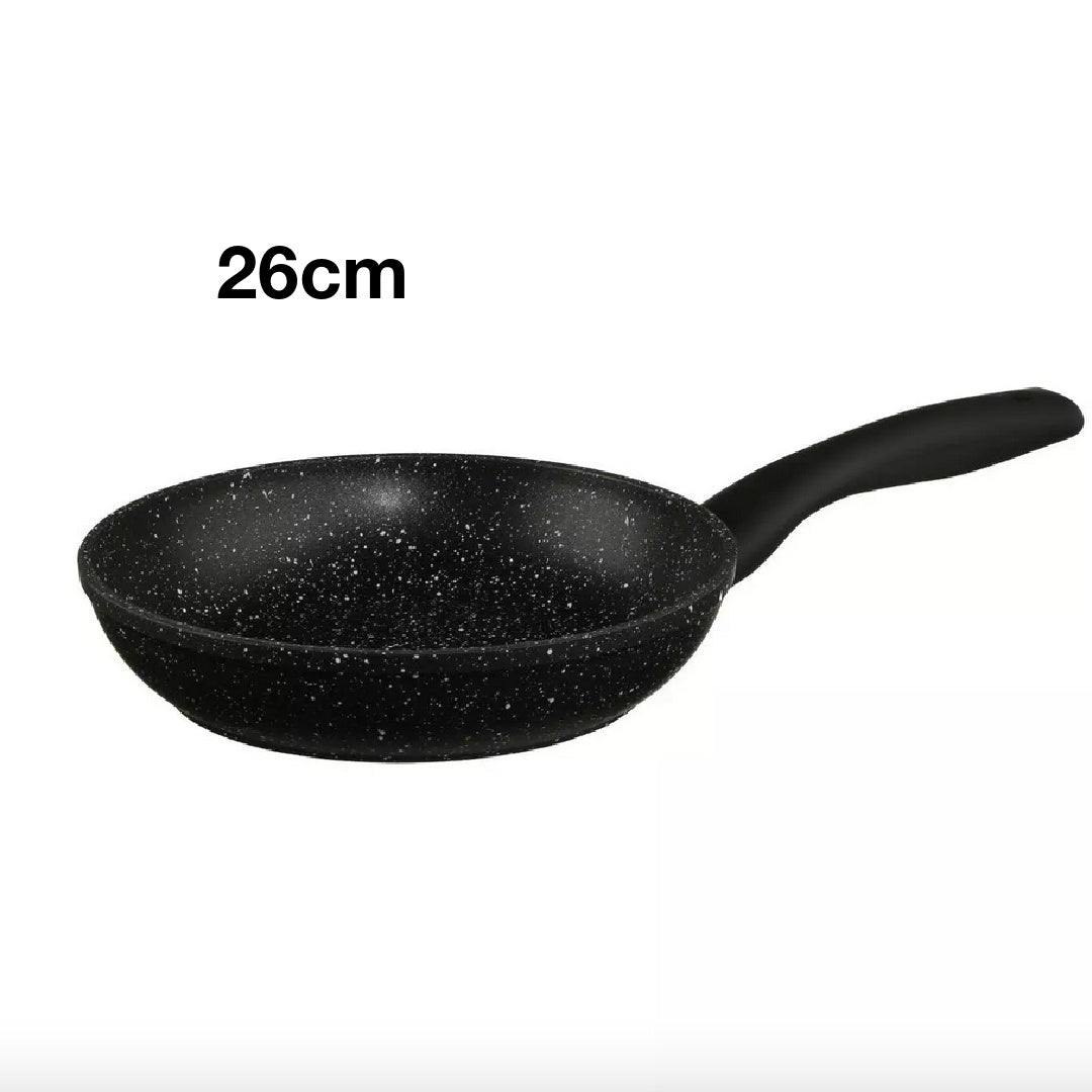 Sauteuse Sitram Granité 24cm - Aluminium Forgé Anti-adhésif Induction